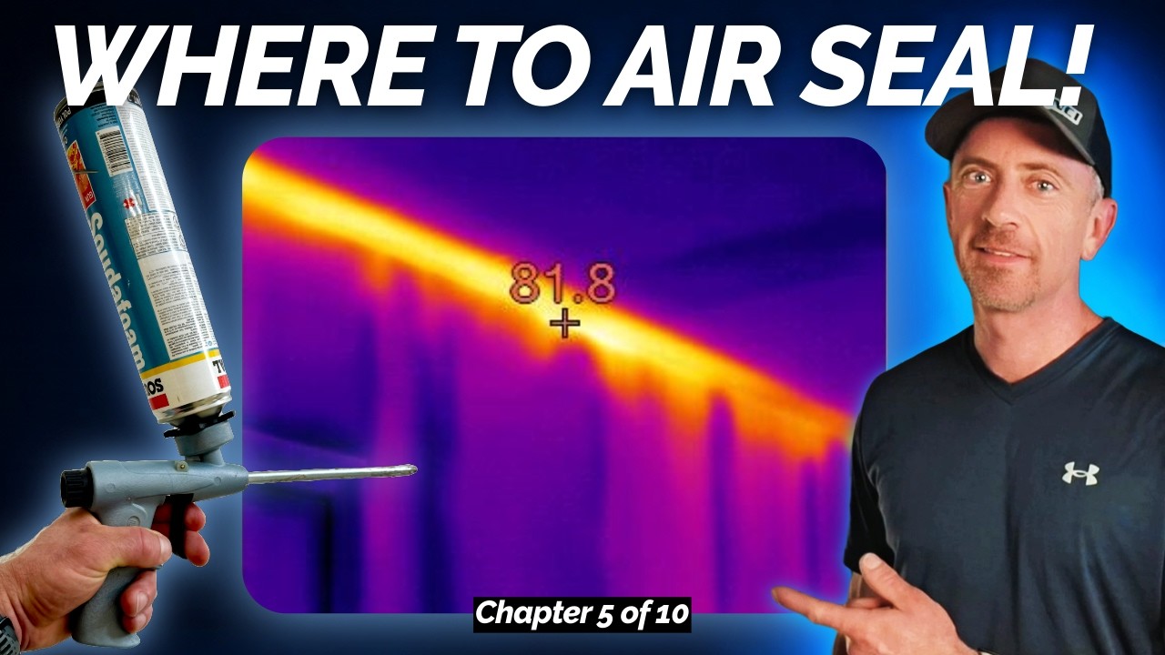 Air Sealing Explained: Where Houses Leak & How to Fix Them!