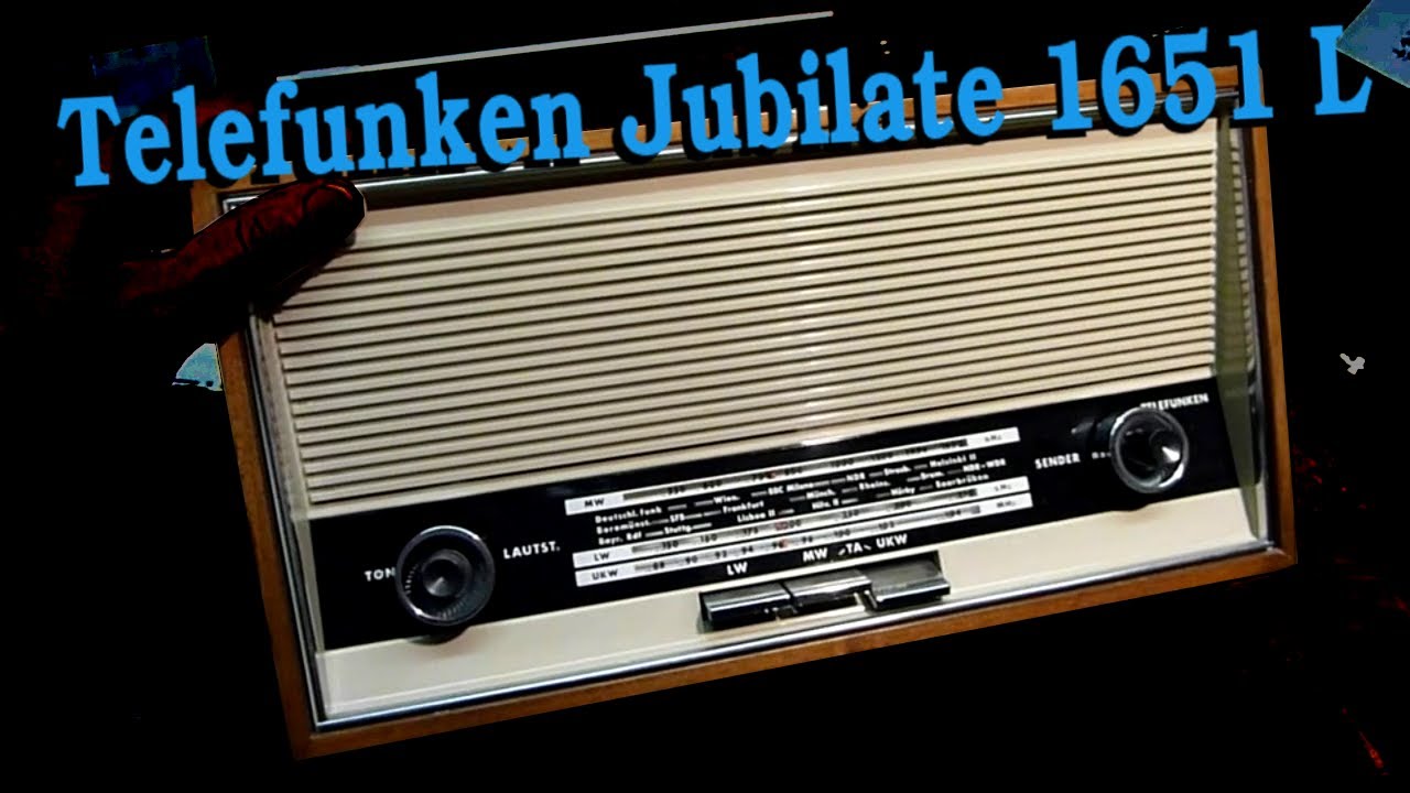 Telefunken Jubilate 1651 L Buizenradio