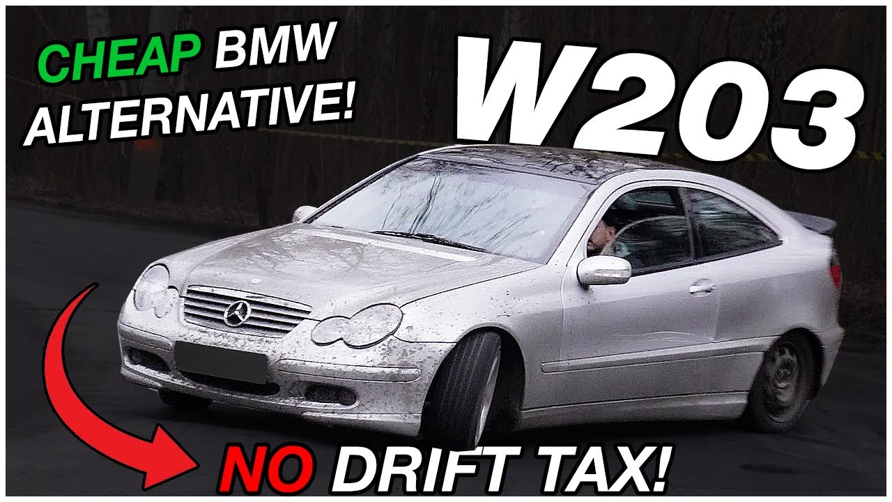 MERCEDES W203 AS A CHEAP DRIFT CAR - TANI DRIFT ep.1