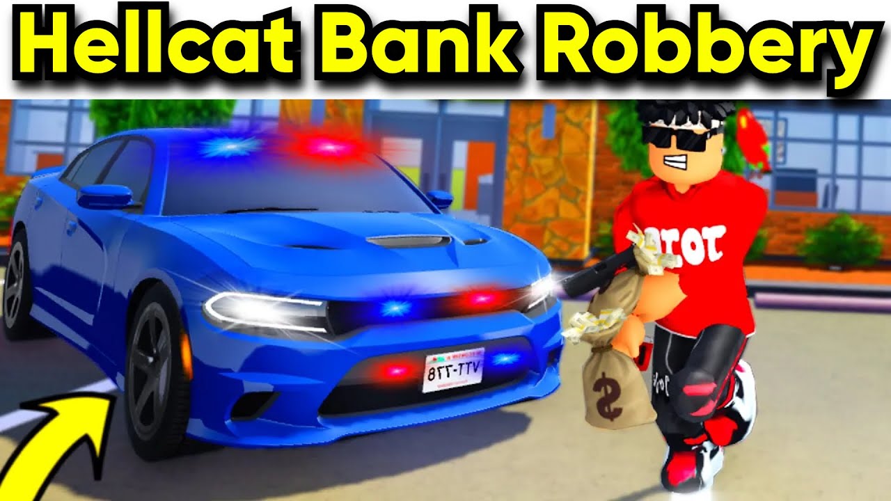 ROBBING A BANK WITH MY HELLCAT IN GREENVILLE!