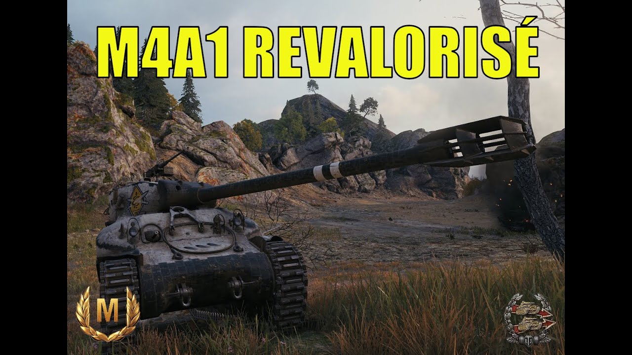 WOT REPLAY - LE M4A1 REVALORISÉ EN 1ère LIGNE CONTRE DU T10 !