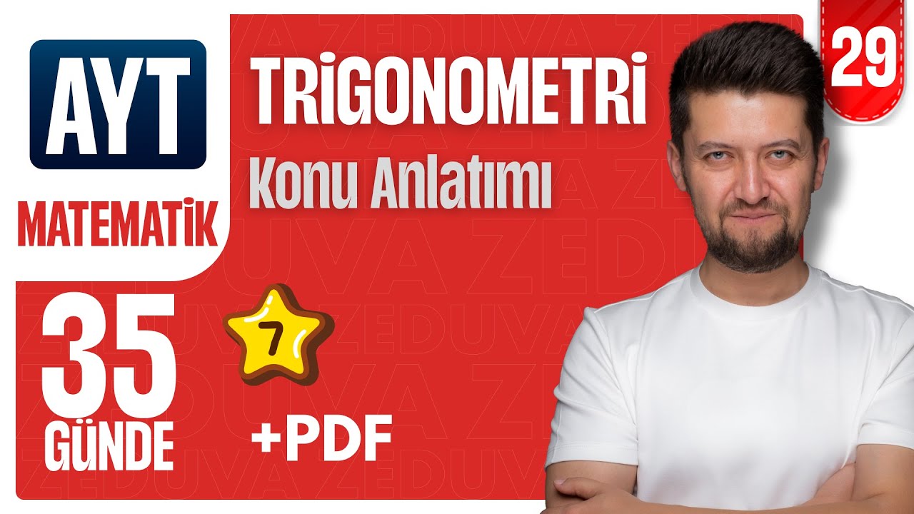 AYT MATEMATİK | Trigonometri 7 Konu Anlatımı | 29. Video