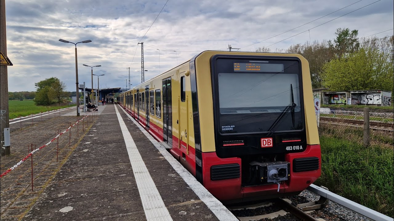 S-Bahn Berlin | Mitfahrt in der S8 von Wildau bis Schönfließ in der BR 483 010 B