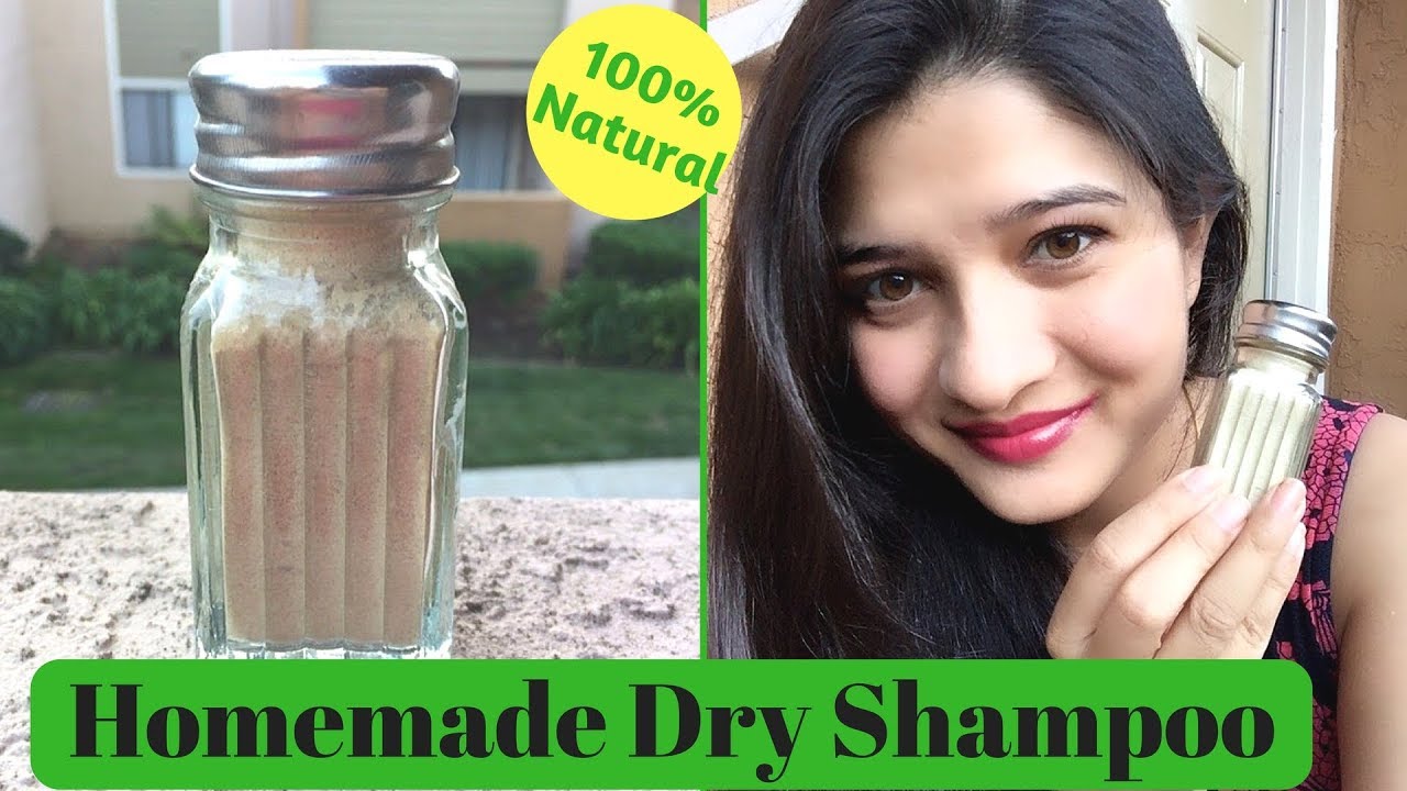 DIY 100% Natural Dry Shampoo | Get silky & shiny hair | Natural Hair growth using dry shampoo | AVNI