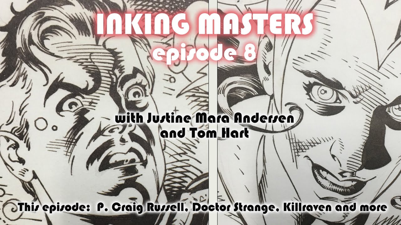 How to Improve Your Inking with Inking Masters Episode 8   P  Craig Russell