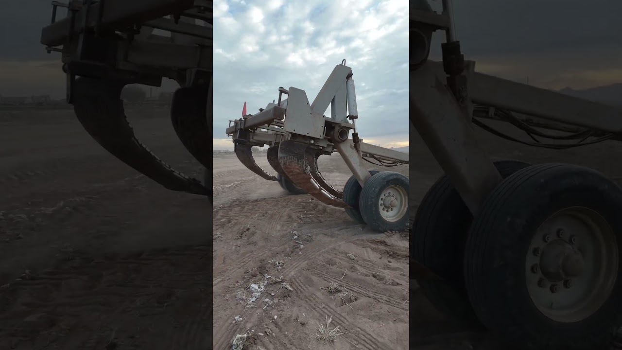 Deep ripping.