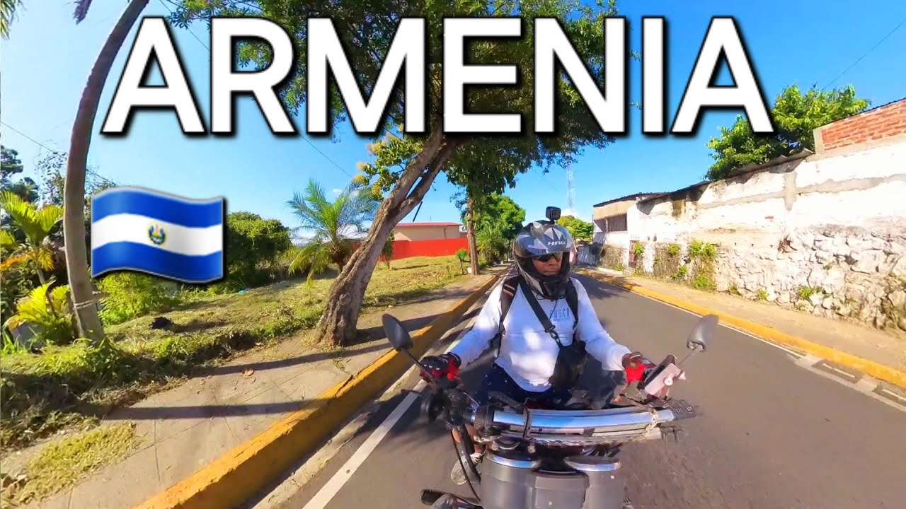 Por fin llegamos a la ciudad de Armenia Sonsonate. (5)