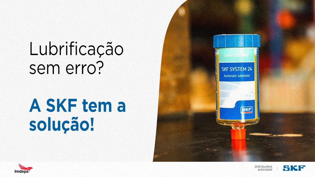 Conhe&ccedil;a o LAGD 125 WA2 da SKF: lubrifica&ccedil;&atilde;o autom&aacute;tica, segura e sem erros