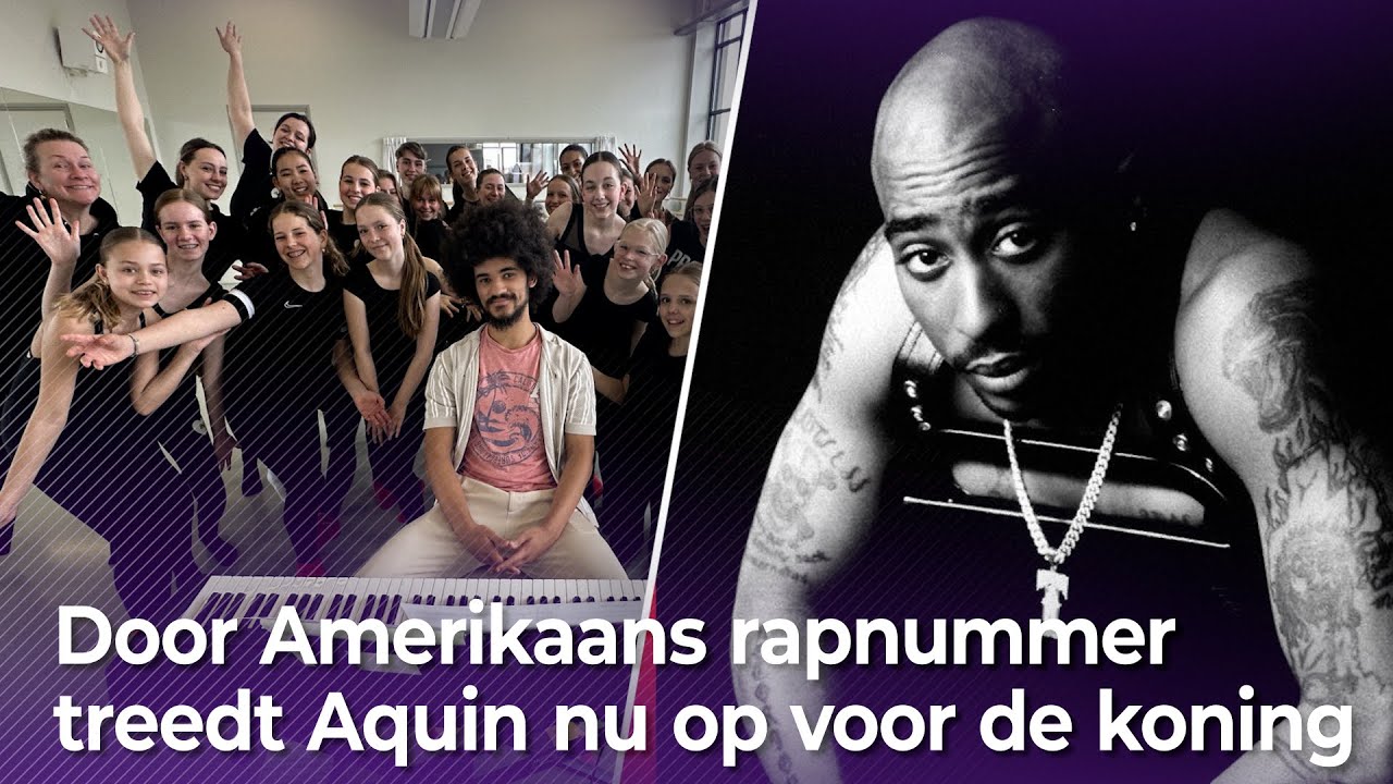 Aquin Busby met dansgroep Studio In Dans en  het Symfonisch Blaasorkest Gaanderen