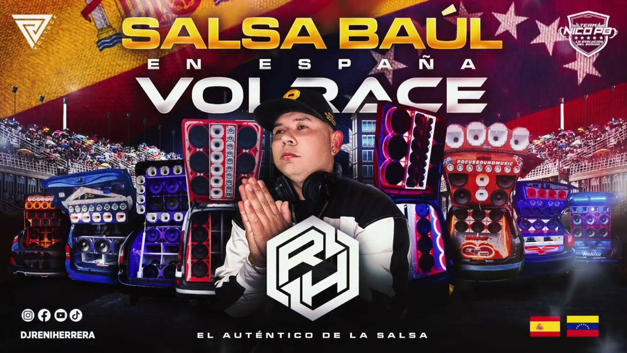 Mix de salsa baul en españa con el team car audio NICOPB en el VolRace 2023