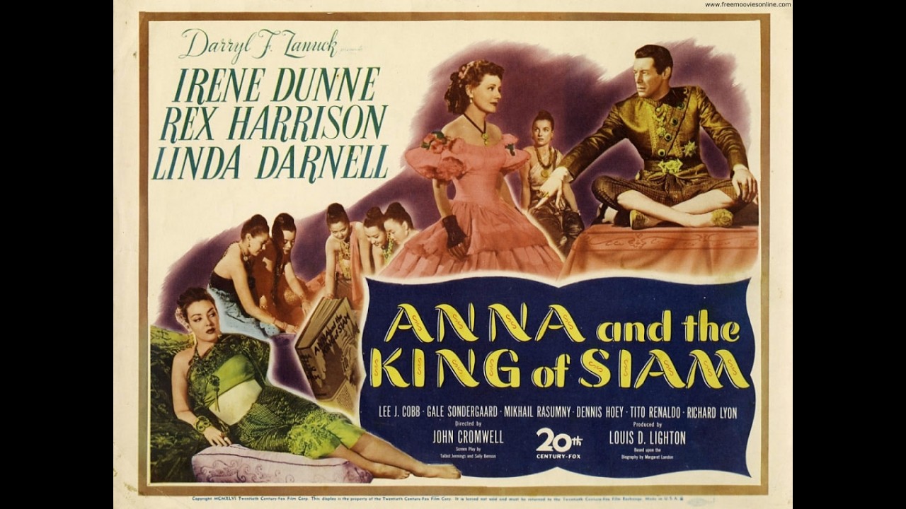 Trailer - Anna and the King of Siam (1946) Stars Irene Dunne, Rex Harrison, Linda Darnell