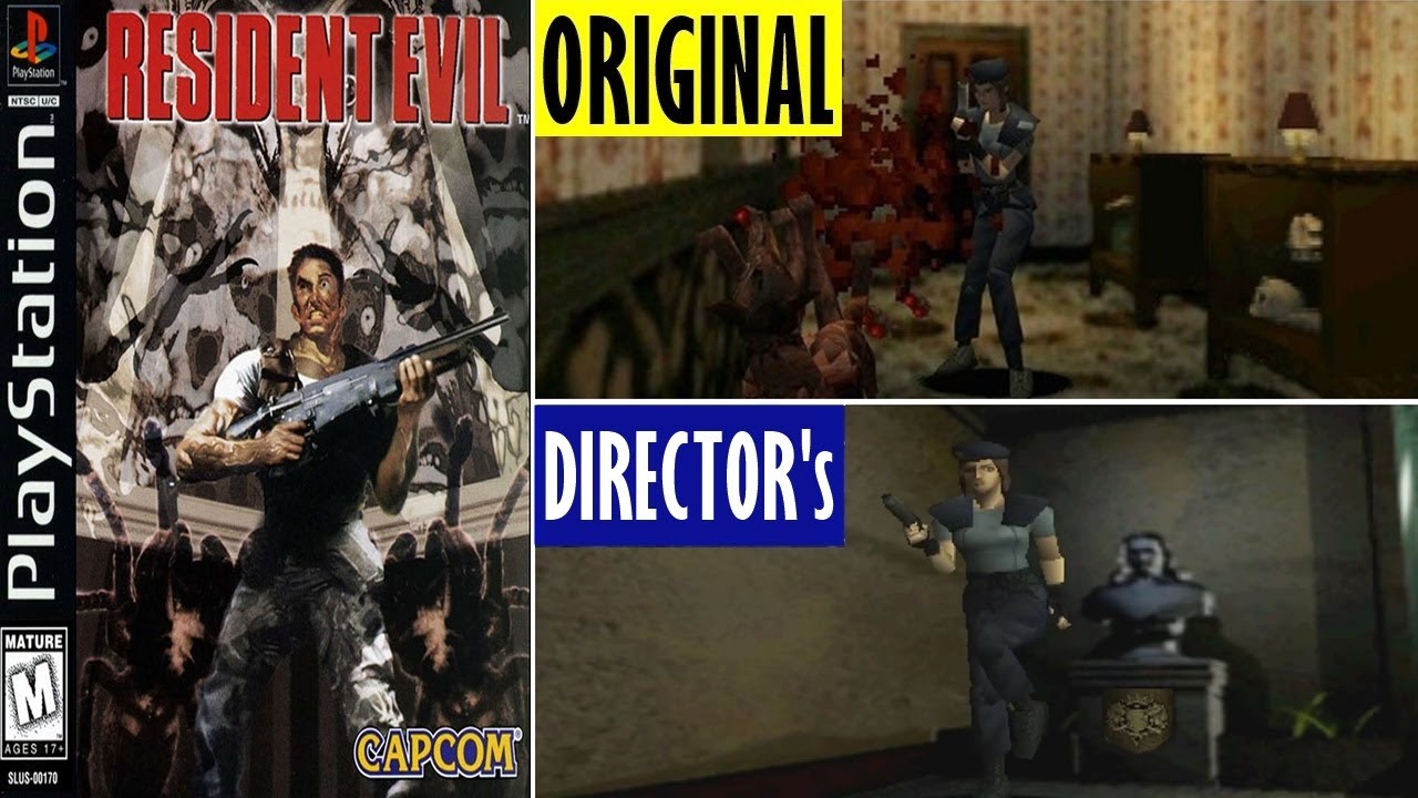 AS DIFERENÇAS DO RESIDENT EVIL 1 (original / Director's Cut)