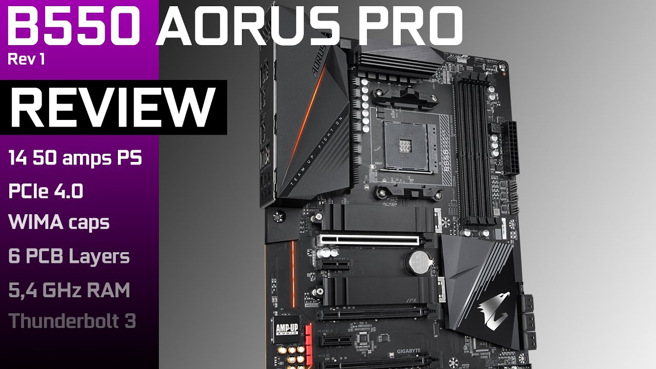 B550 AORUS PRO (Rev 1): почему стоит подумать дважды.