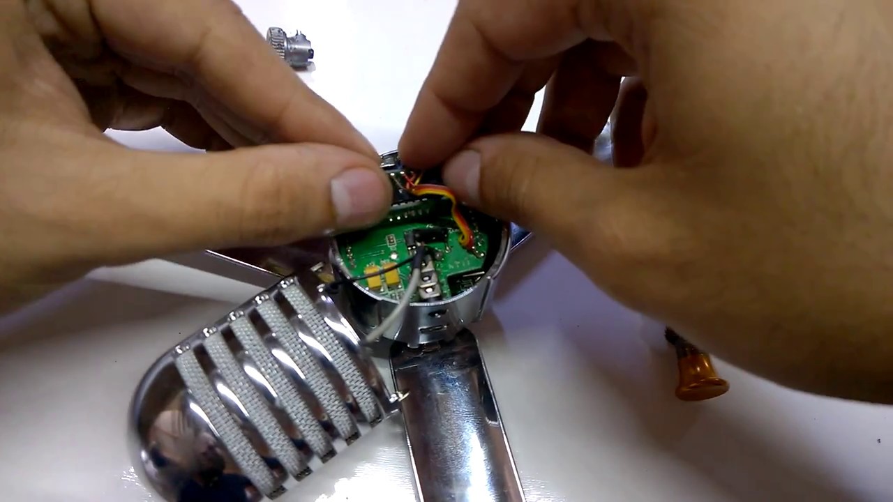 MICROFONO SAMSON METEORO REPARACION