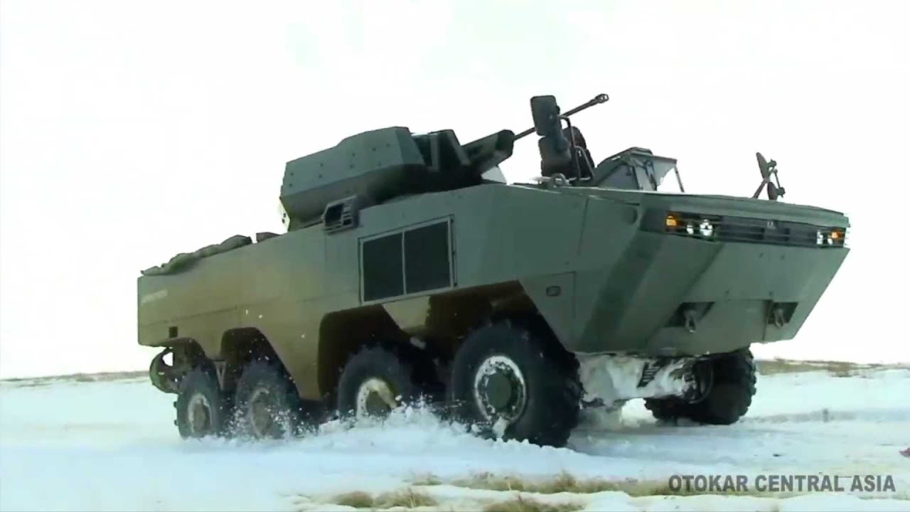 Otokar’ın ARMA 8x8 Zırhlı Aracı, Kazakistan’daki Testler Sırasında Görüntülendi