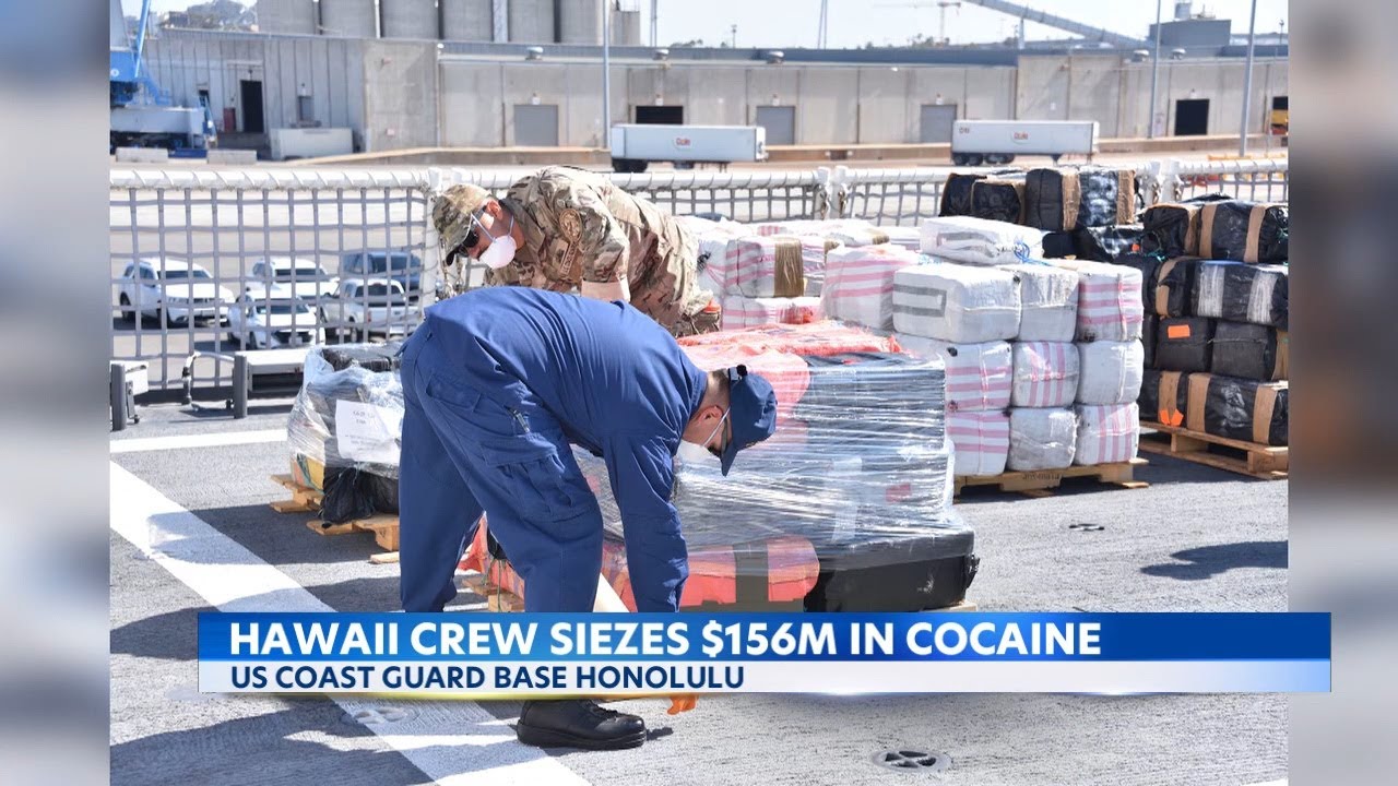 Honolulu-based Coast Guard crew seizes $156M in cocaine during Pacific patrol