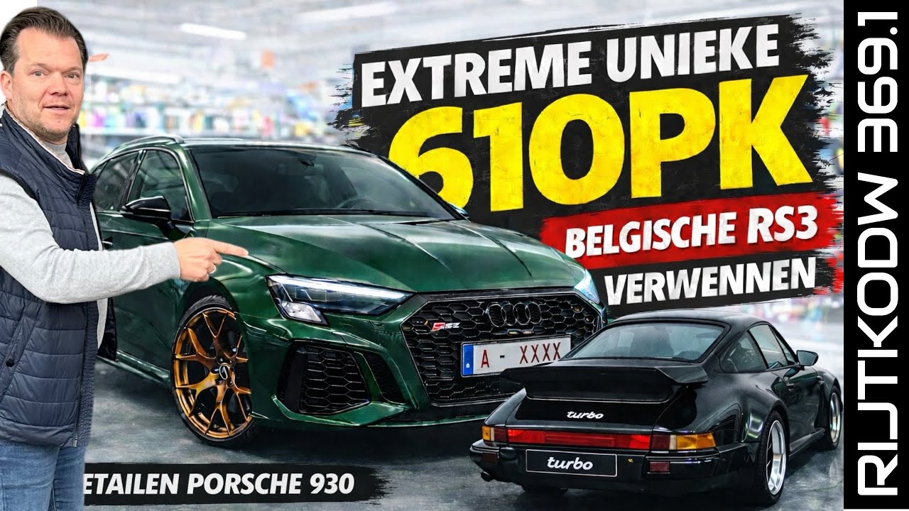 680pk Porsche VS 585pk Kia | Met team naar Autoprof | Extreme 610pk RS3 | Detailen Porsche 930 Turbo