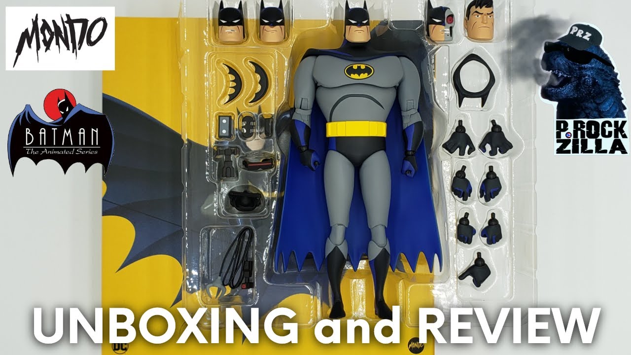 Mondo Batman | The Animated Series Batman 1/6 Scale Figure | Unboxing & Review