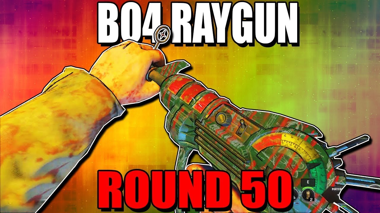 BO4 RAYGUN ON ROUND 50 - BLACK OPS 4 CLASSIFIED ZOMBIES