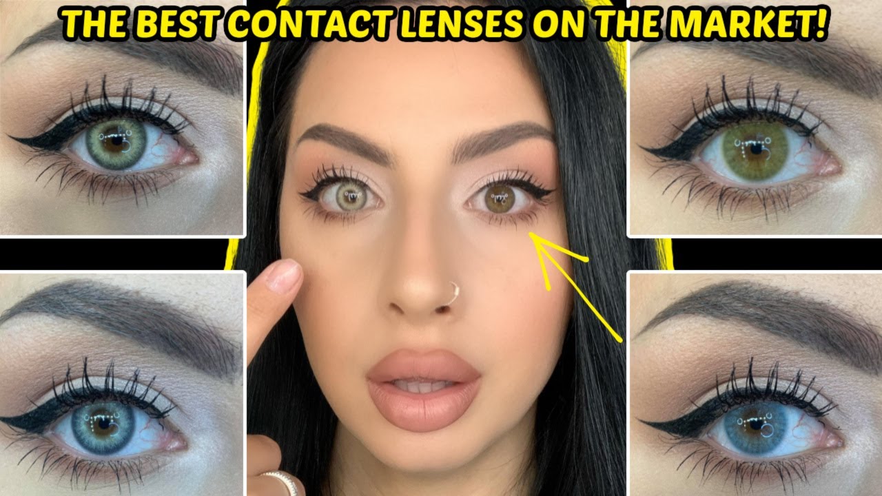 BEST COLOURED CONTACTS FOR DARK EYES | Just4Kira review Part 2