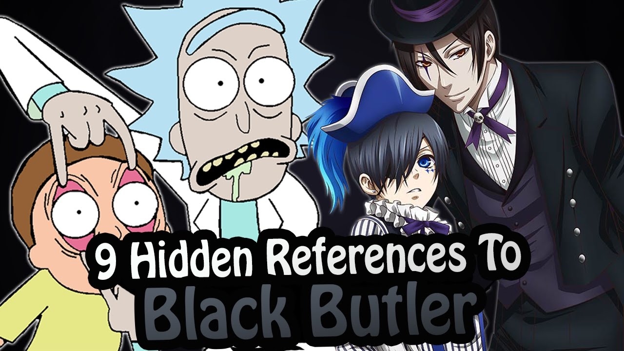 9 References To Black Butler Hidden In Other Works! (Black Butler/Kuroshitsuji)