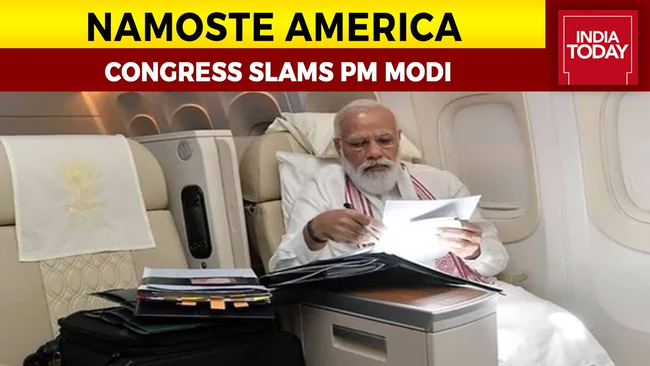 NaMoste America: Congress Slams PM Modi, Calls His Picture A Photo-Op | India Today