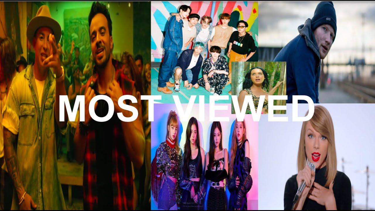 Top 500 Most Viewed Songs Of All Time (September 2022)
