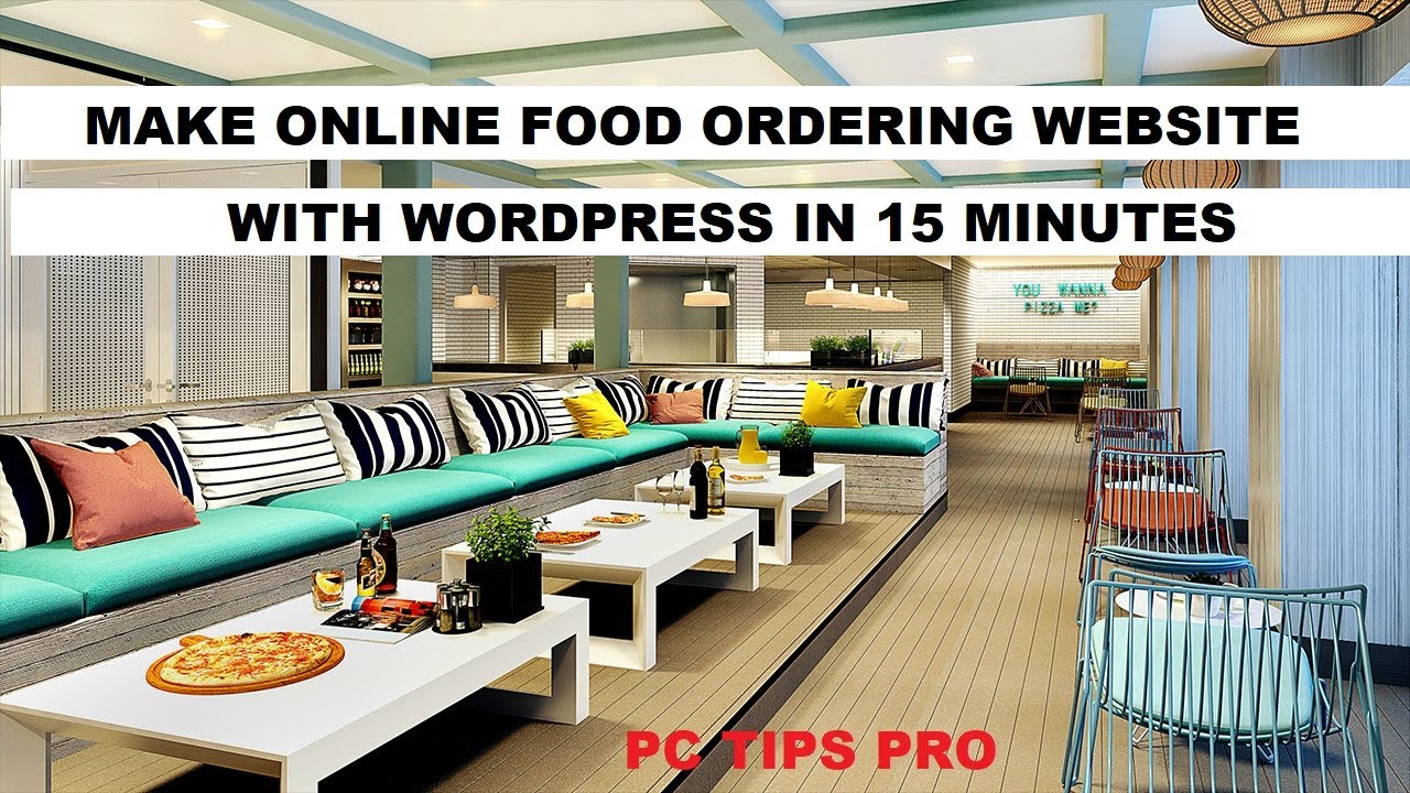 How to Create Online Food Ordering, Online Pizza, Restaurant Website on WordPress Platform