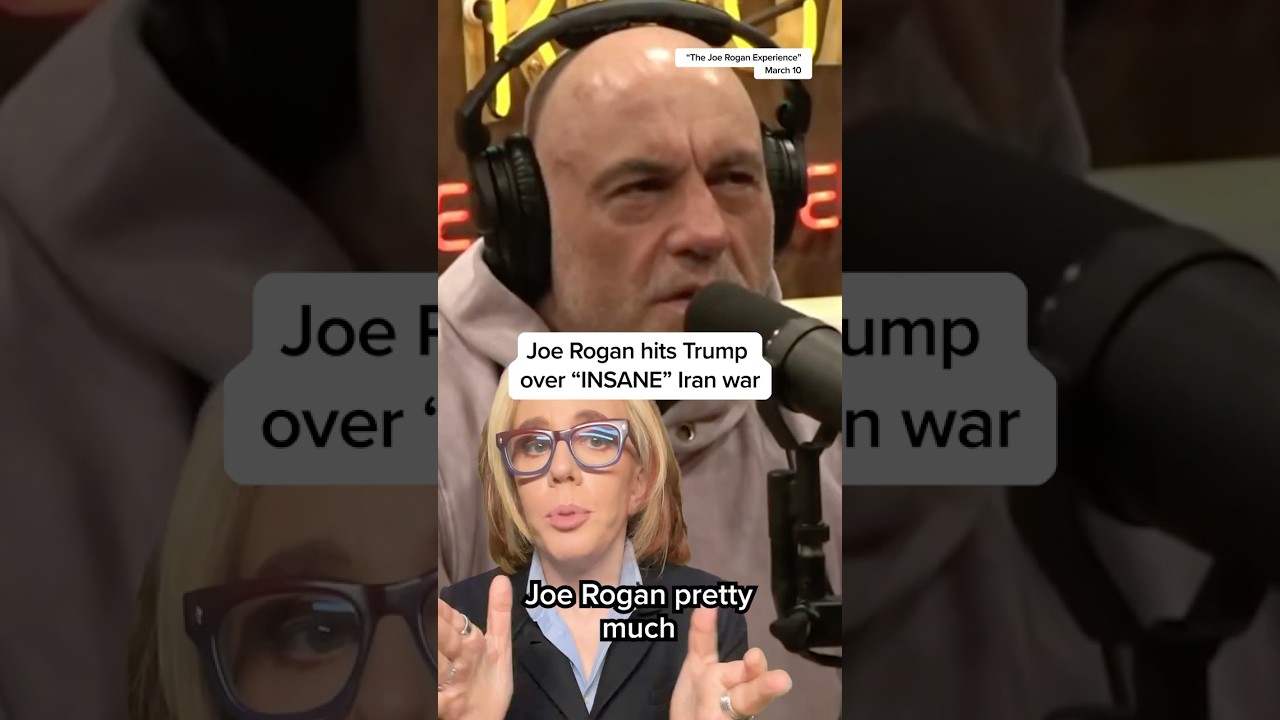 Joe Rogan hits Trumpover &ldquo;INSANE&rdquo; Iran war