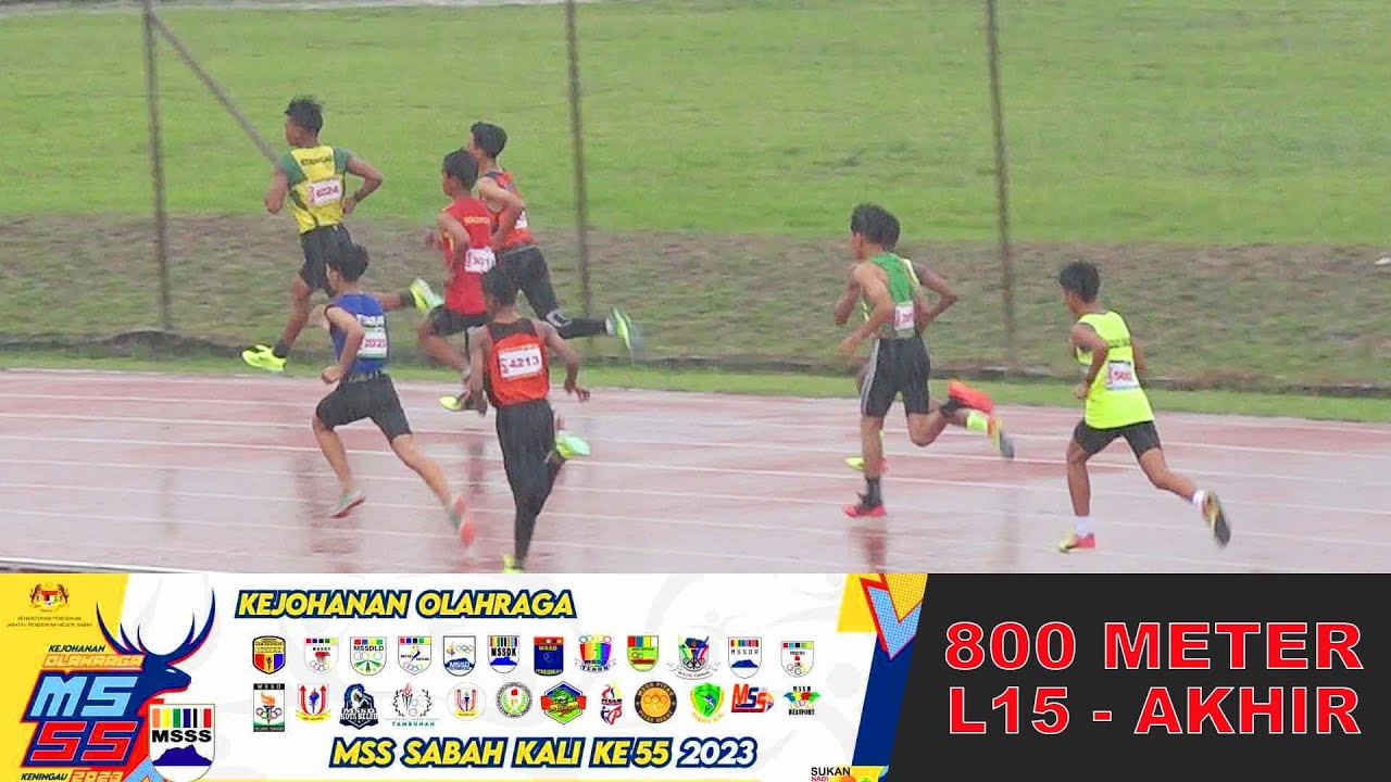 800 METER L15 Akhir | MSS Sabah Kali Ke-55, Kompleks Sukan Keningau - 2023