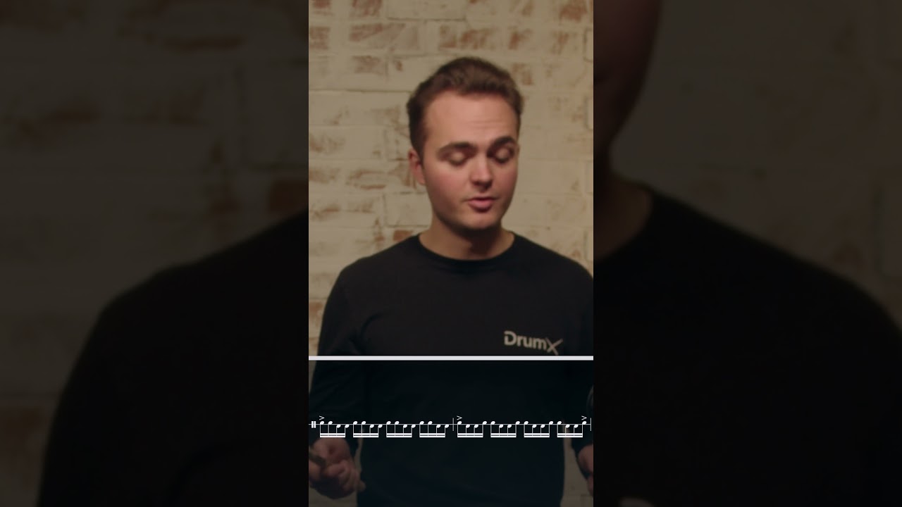 Displace a Double Stroke Roll - 1 Minute Drum Lessons #12