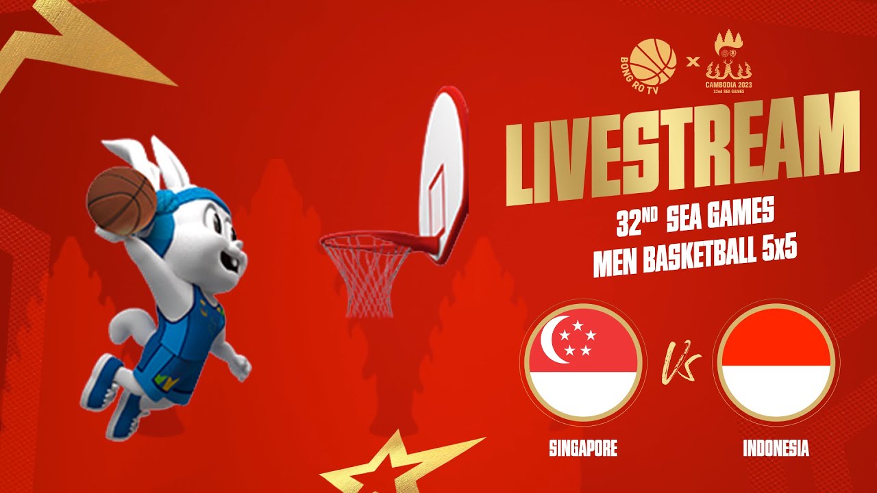 🔴 LIVE | Singapore vs. Indonesia | Women's Basketball 5x5 | SEA Games 32 Cambodia