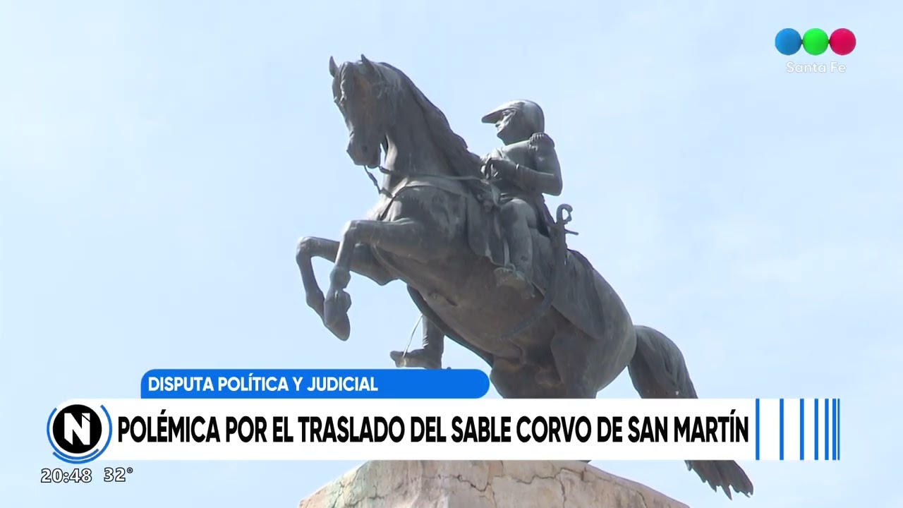 Polémica por el traslado del sable corvo de San Martín