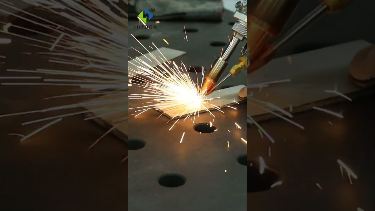 HITBOX laser welding machine how portable 4 in 1 air cool #welding #laser #laserwelding