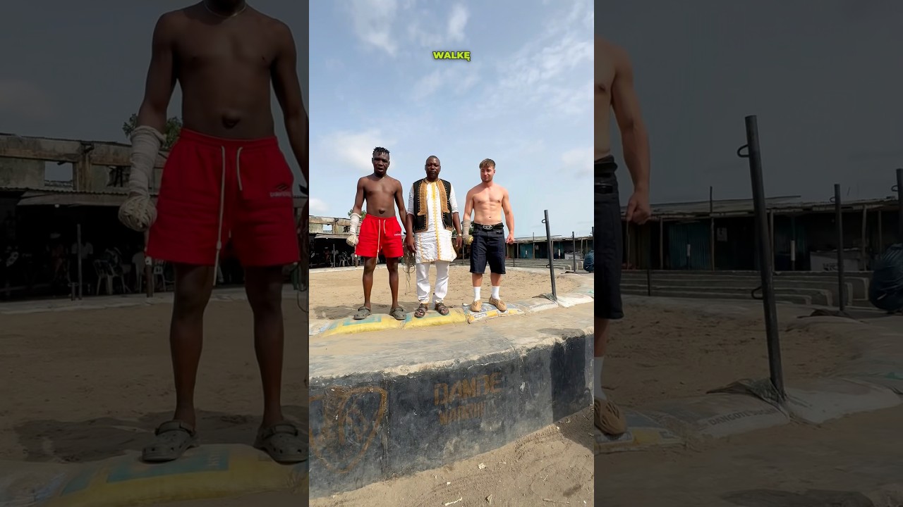 Zawalczyłem na gołe pięści w Nigerii #shorts