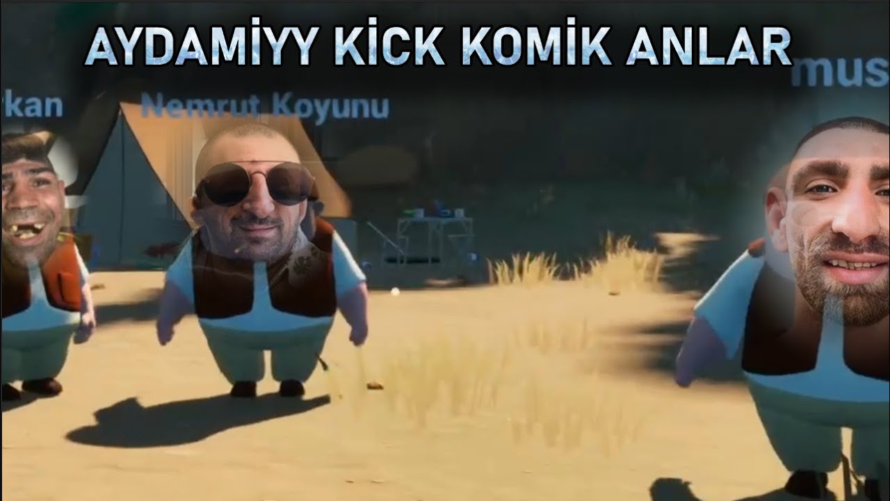 AYDAMİYY KİCK KOMİK ANLAR (FİGHT VAR!!!)