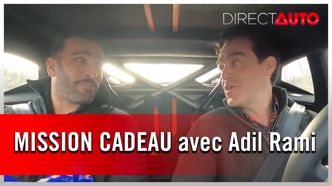 Mission cadeau avec ADIL RAMI : un Père Noël champion du monde !