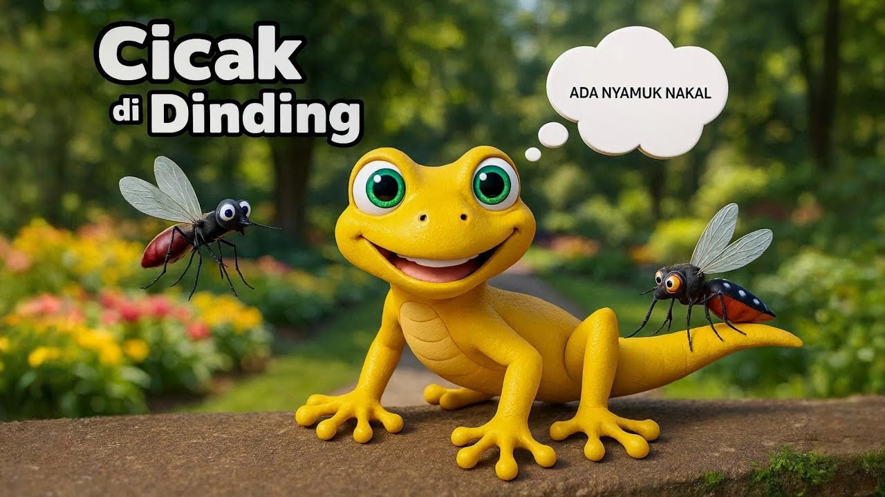 Cicak Cicak Di Dinding | Lagu Cicak Di Dinding | Lagu Anak Anak | Lagu Anak Anak Indonesia