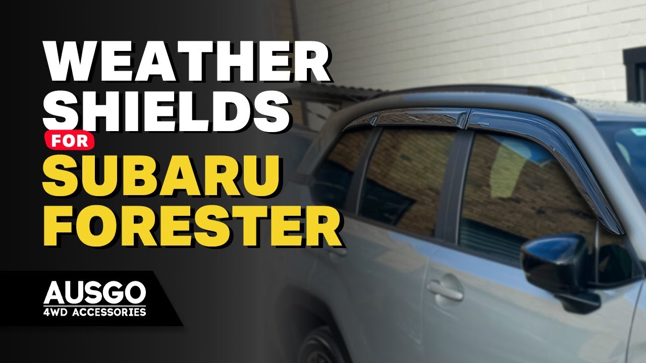 Sleek Look: Window Visors for Subaru Forester 2025 | AUSGO