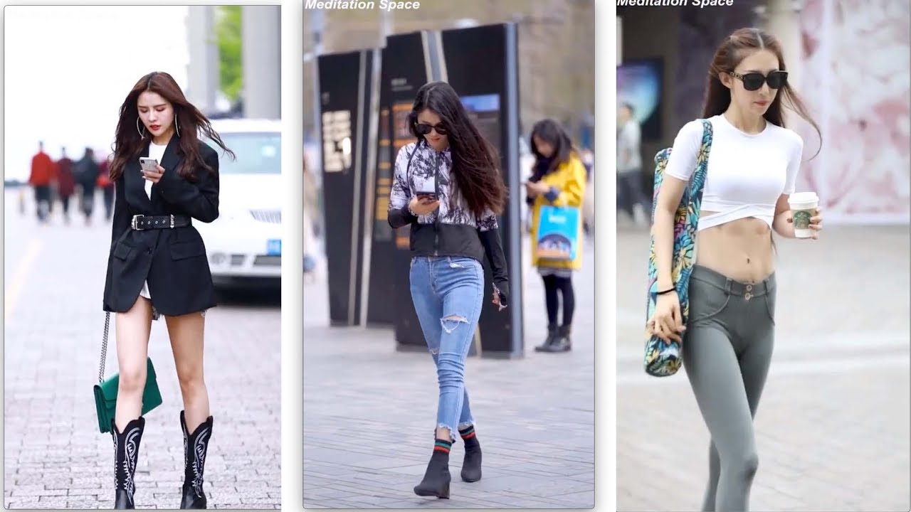 【 Tik Tok China 】 #3 Douyin Chinese Girls Fashion Style on The Street!