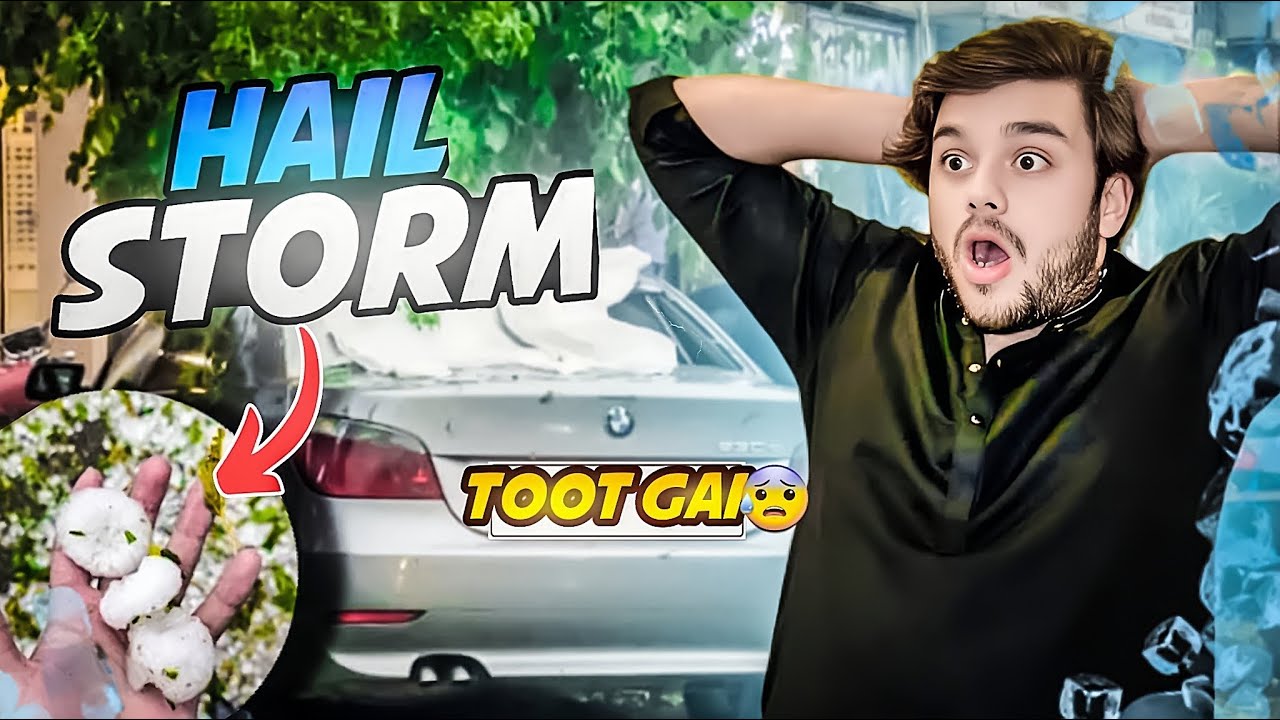 Ghar Waley Wapis Chaly Gaye🥺 | Extreme Weather Hail Storm 😱| Sab Barbaad💔 | Aadi Vlog