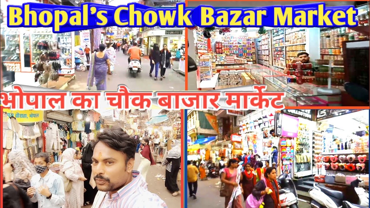 Bhopal's Chowk Bazar Market ।। चौक बाजार मार्केट भोपाल।।chowk bazar bhopal