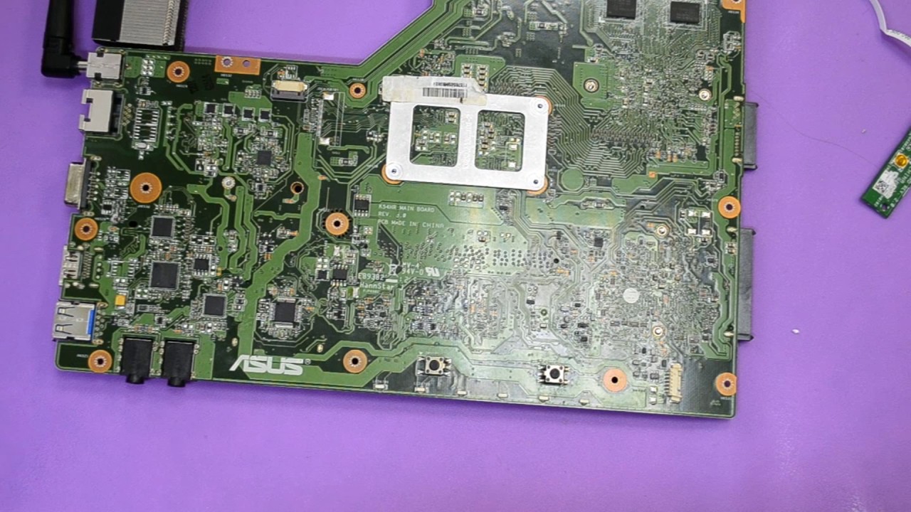 Asus K54HR самопроизвольное отключение