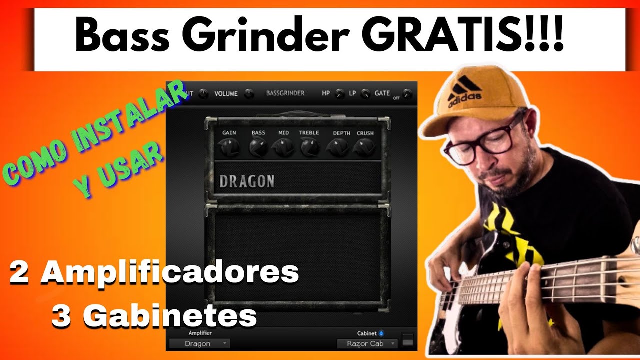 Bass Grinder:  Como Instalarlo y como Usarlo (Plugin de Bajo GRATIS)