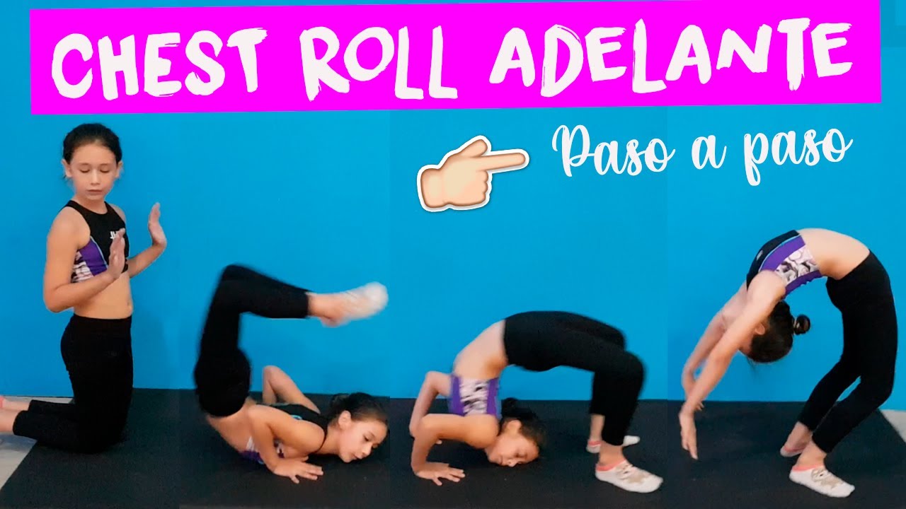 Lográ tu CHEST ROLL adelante 🤸🏻‍♀️ Tutorial ACROBACIA FÁCIL