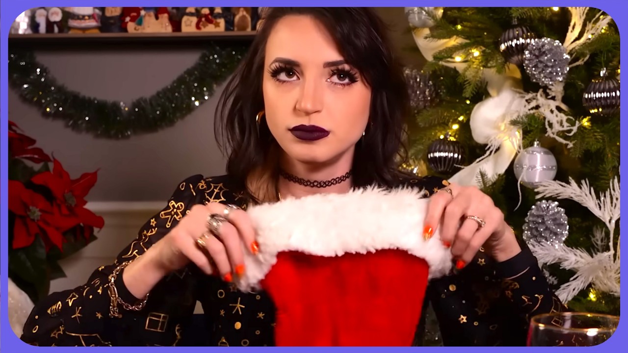 2 Minute ASMR | Your scary cousin isn't really into Christmas