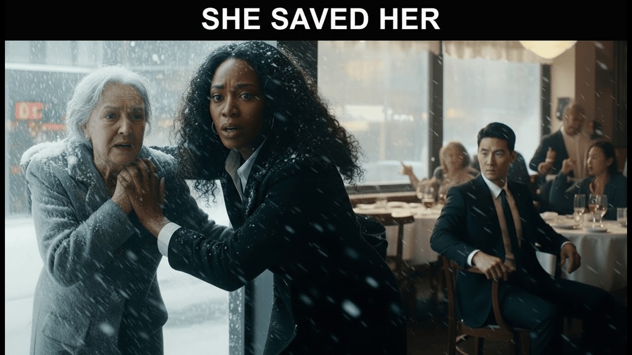 Black Woman Shelters an Old Woman in a Snowstorm — The Next Day, a Korean Mafia Boss Claims Her