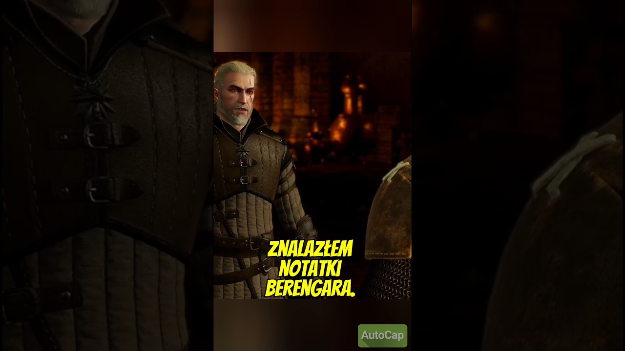 SCHEMAT MIECZA BERENGARA DIABLI WZIĘLI, I TO DOSŁOWNIE #gamesbymorfeusz #wiedźmin3 #shorts