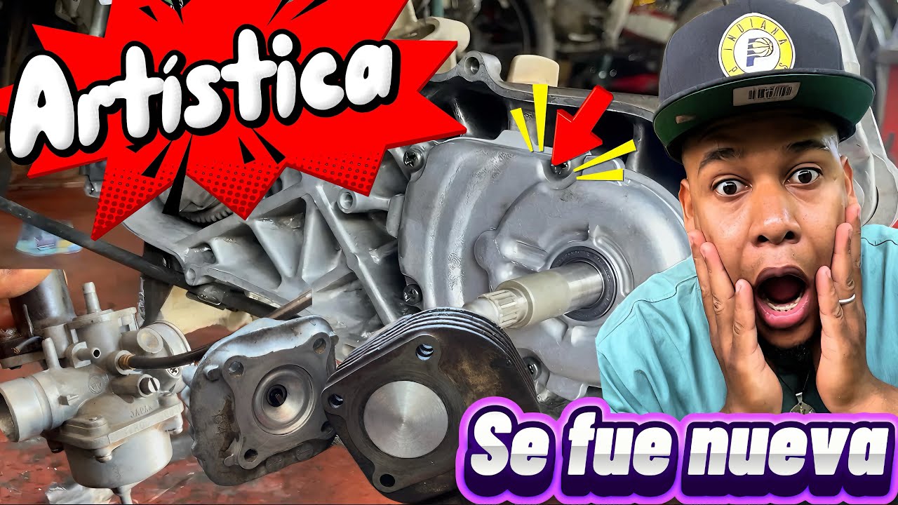 Artística Renovada 🚀 | Compresión al 100, Plásticos Nuevos y Listo pa’ Correr