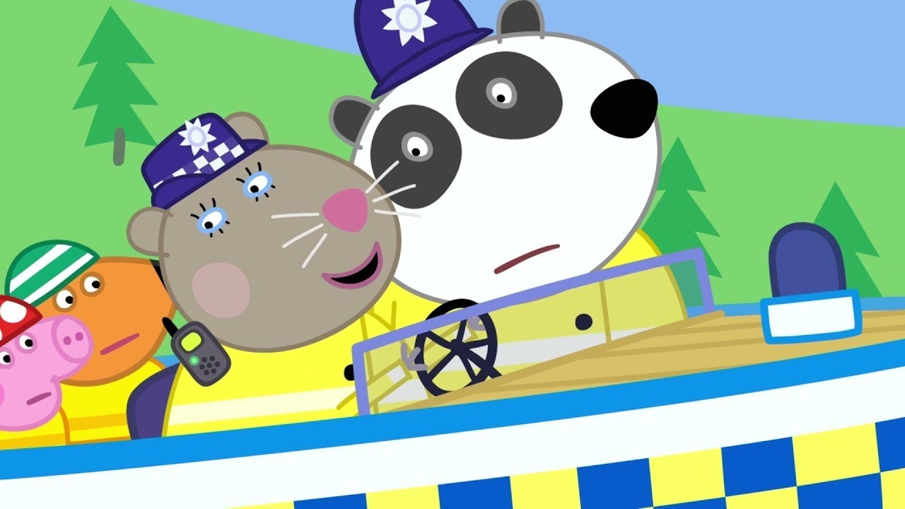 Peppa Pig | Police Boat | Peppa Pig Official | Family Kids Cartoon